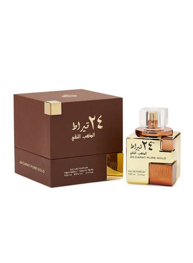 Lattafa 24 Carat Gold Eau de Parfum 100ml – Luxury Scent